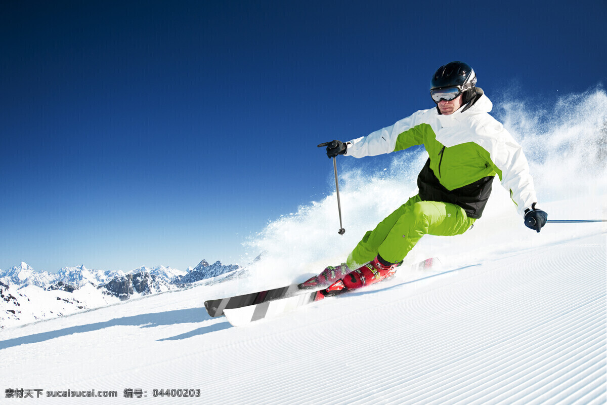 滑雪 运动健将 运动员 雪地 雪花 滑雪板 户外运动 滑雪图片 生活百科