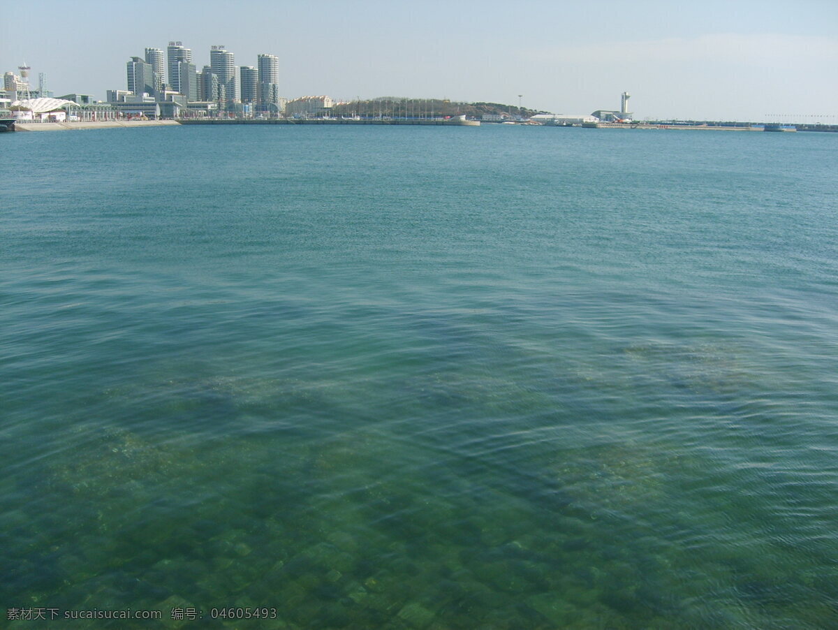 自然景观 大海 风光 风景 海滩 清澈 摄影图库 田园风光 青岛海景 奥运场馆 前海 psd源文件