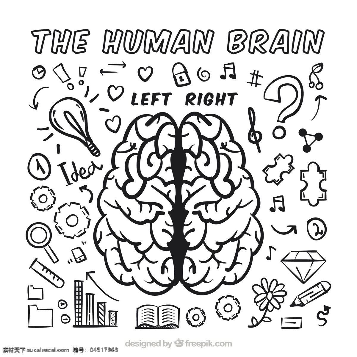 各种各样 人类 大脑 信息 图表 涂鸦 模板 光 脑 思想 科学 图形 多彩 人 灯泡 创意 过程 图表模板 数据