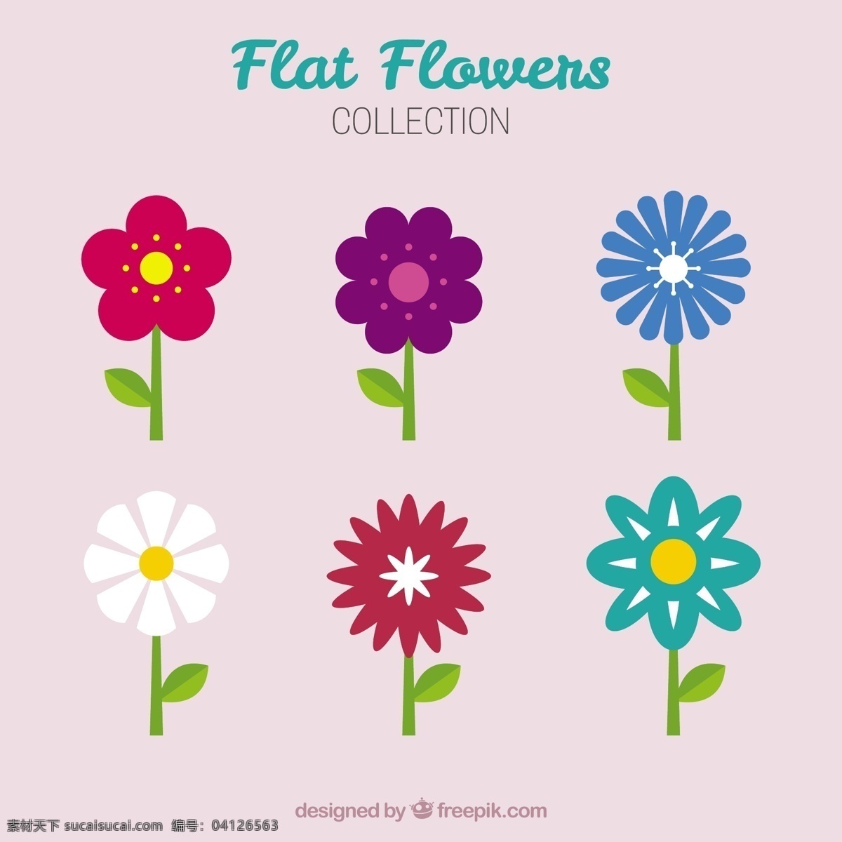 五颜六色的花 花 几何 自然 春 平 多姿多彩 植物 开花 简约 美丽 枝叶 植被