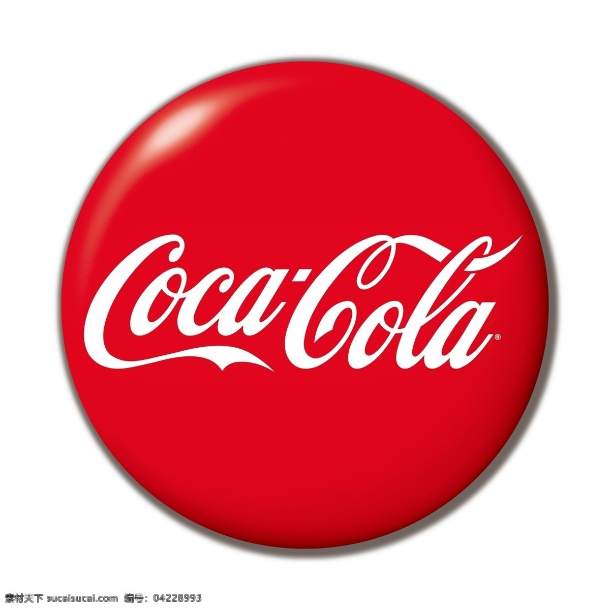 可口可乐 英文 logo cocacola 碳酸饮料 分层 源文件