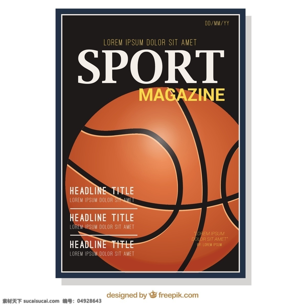 篮球体育杂志 宣传册 业务 传单 体育 模板 篮球 封面 杂志 文本 小册子 球 数据 信息 文具 报表 阅读
