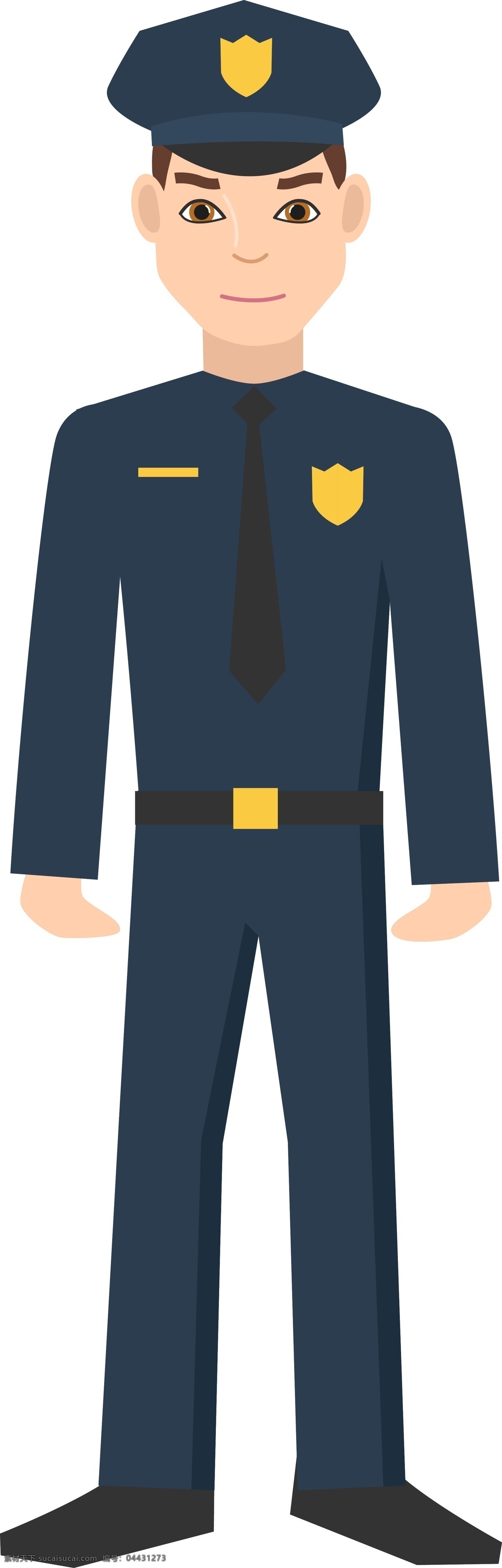人民警察插画 公务员 警员 办公人员 人民警察 人物图库 职业人物
