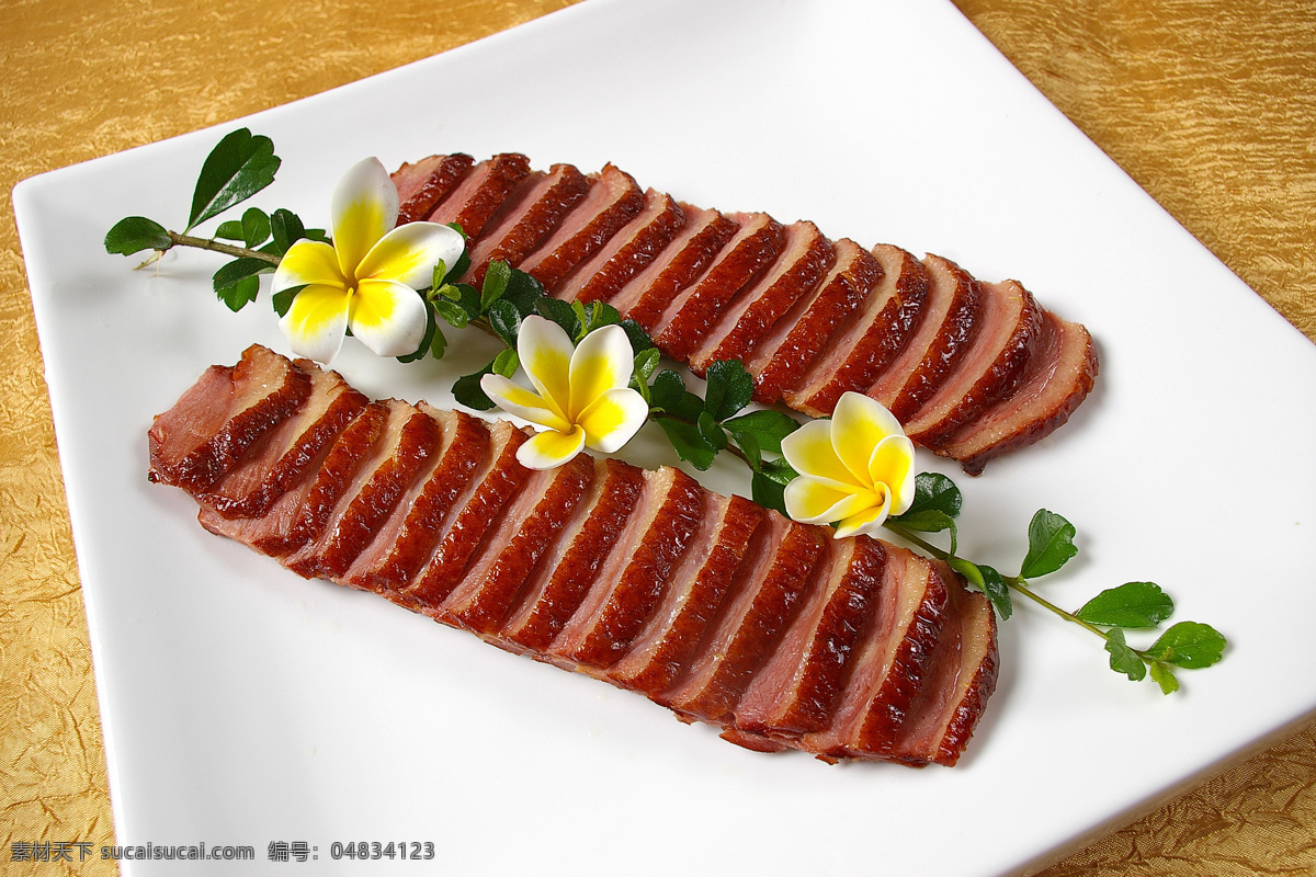 法兰西 烟 鸭 胸肉 鸭肉 餐饮美食 摄影图库 菜式摄影