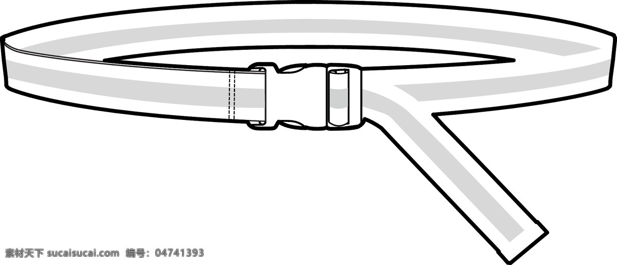 外露式腰带 皮带设计 扣带 男士带 女士腰带 设计稿 线稿 文化艺术 绘画书法