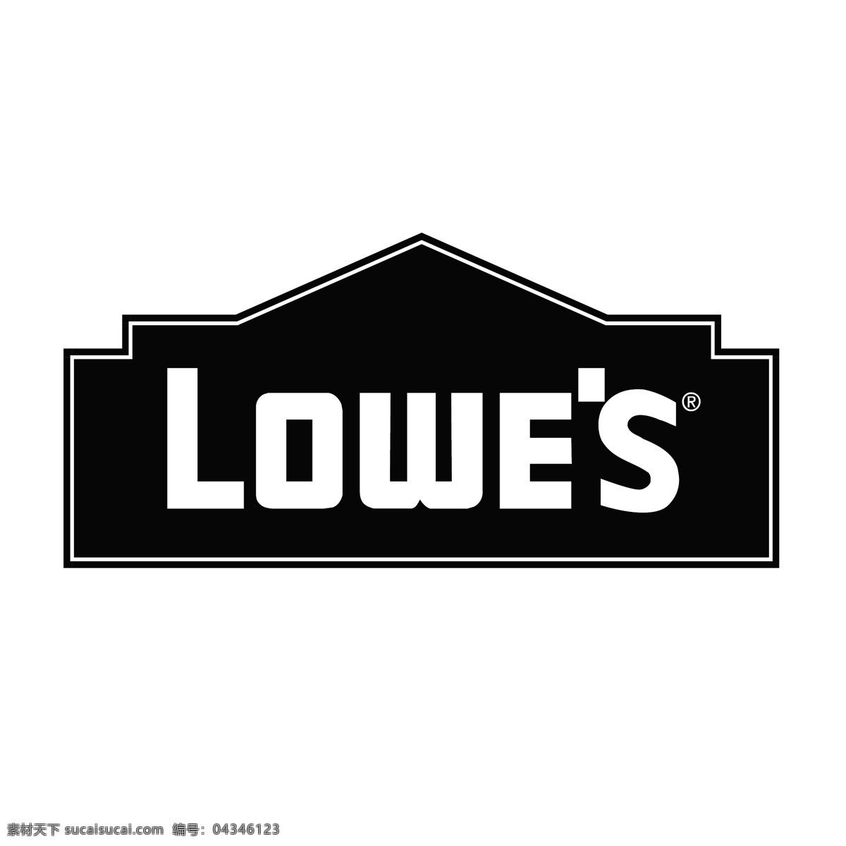 lowe的 免费洛的标志 标识 lowe 白色