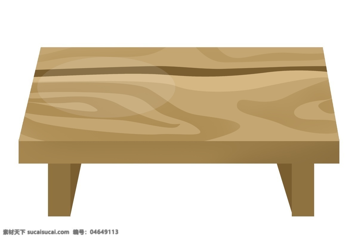 木板 桌子 卡通 插画 木板的桌子 木质插画 卡通插画 木头 木材 木块 材料 漂亮的木板
