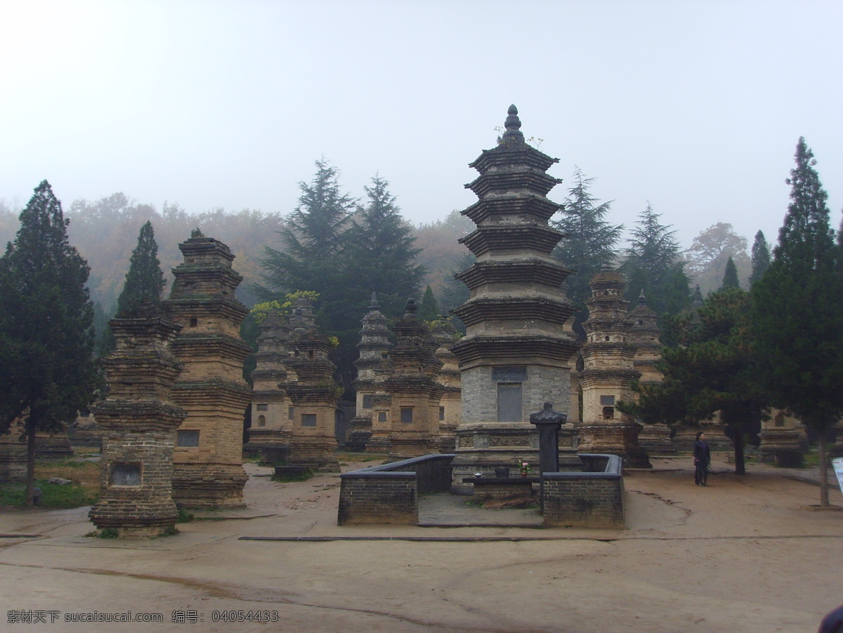 塔林 嵩山 少林寺 塔群 旅游 名胜古迹 建筑 人文景观 旅游摄影