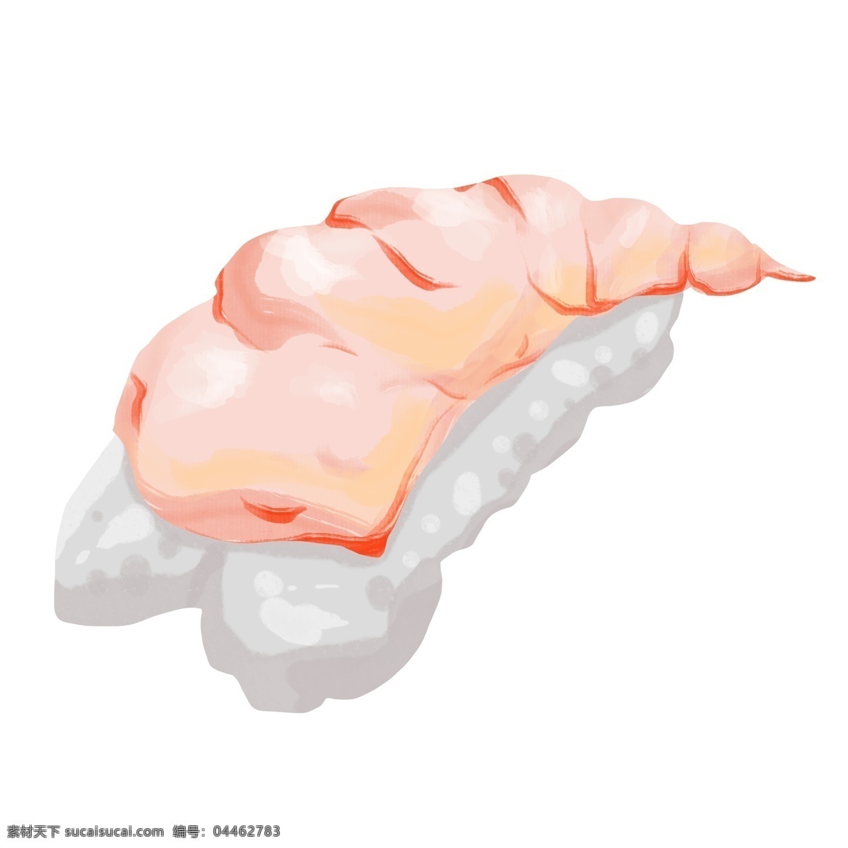 美味 金枪鱼 寿司 美食插画 金枪鱼寿司 日式食物 食物 卡通寿司插画 创意寿司插画