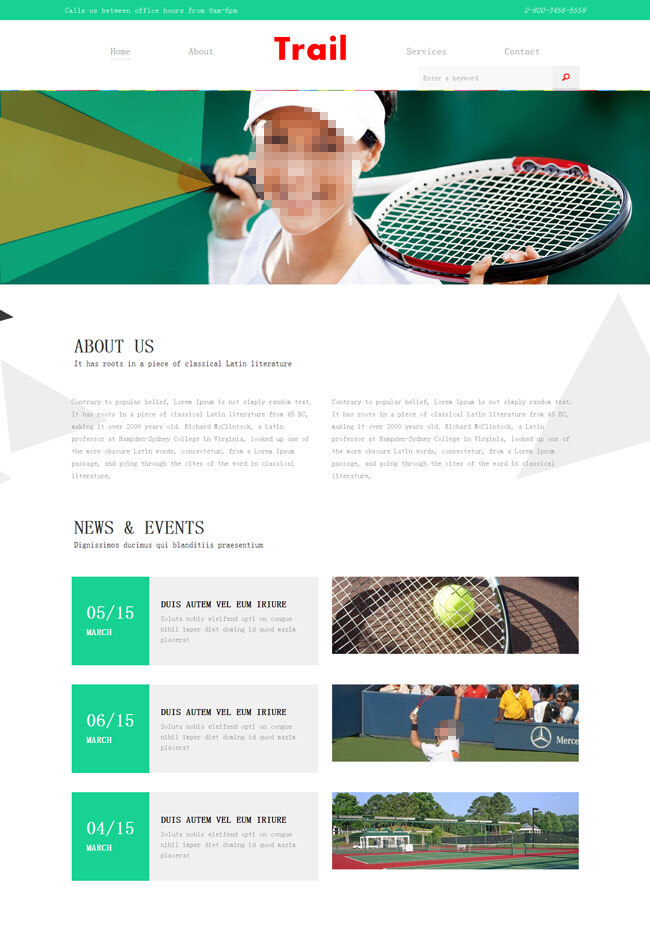 羽毛球 门户网站 模板 打球 门户 运动 网页素材 网页模板