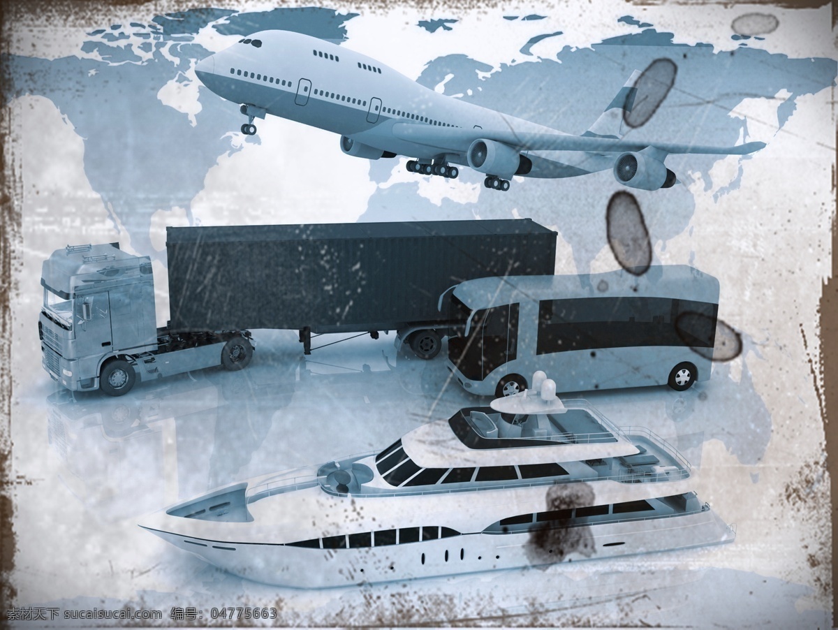 各种 交通工具 货车 飞机 汽车 轮船 物流运输 汽车图片 现代科技