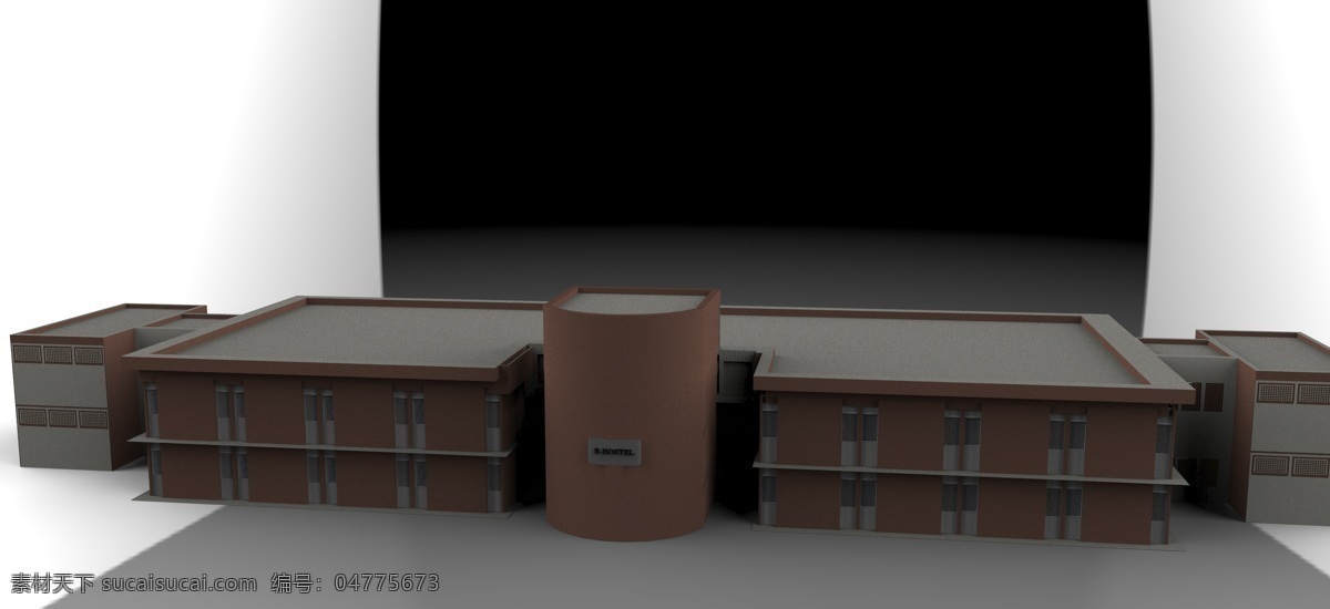 我的宿舍 完成3d模型 建筑 家具 只是为了好玩 igs 黑色