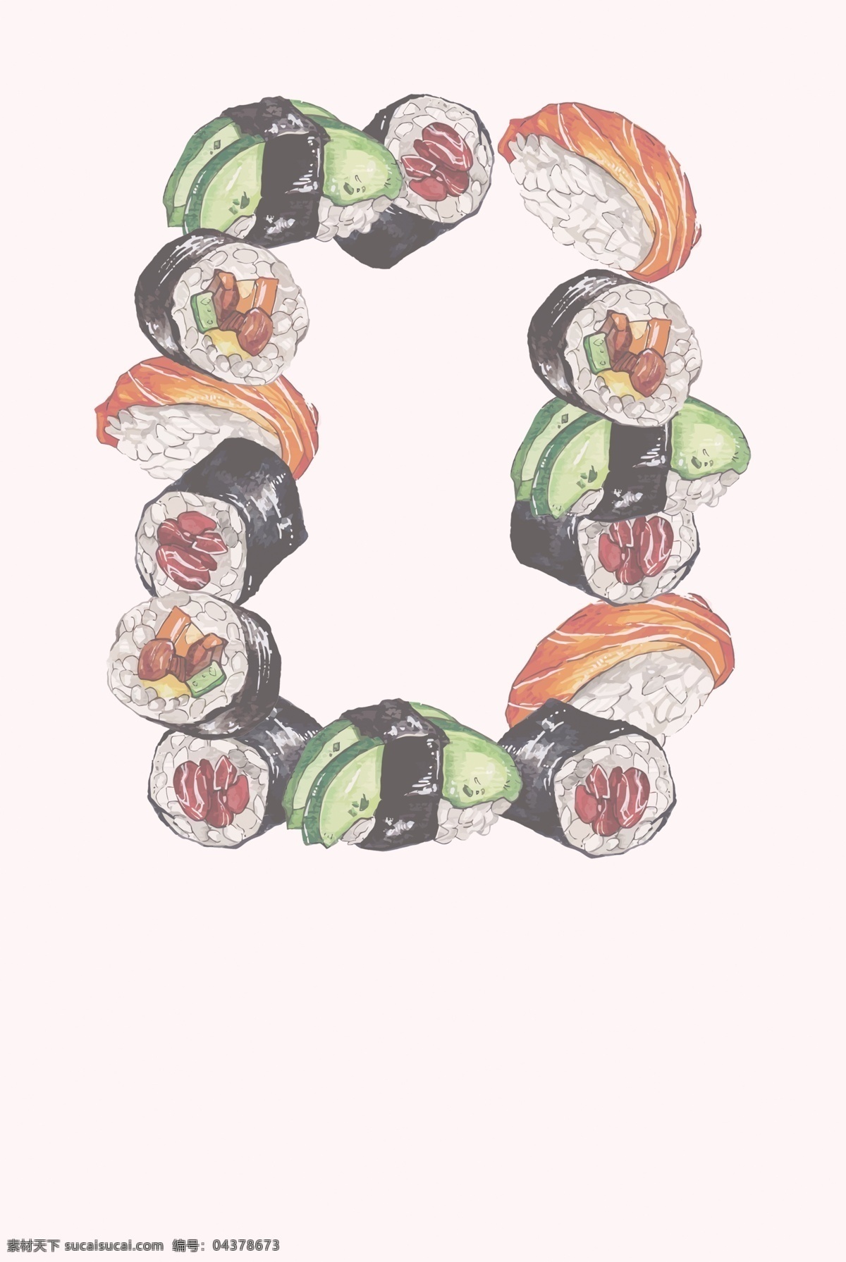 创意 日 系 寿司 海报 餐厅海报宣传 餐饮文化 美食背景 美食展架 美味寿司 日本美食 日本寿司 日料海报 日料美食 寿司圈 饮食文化