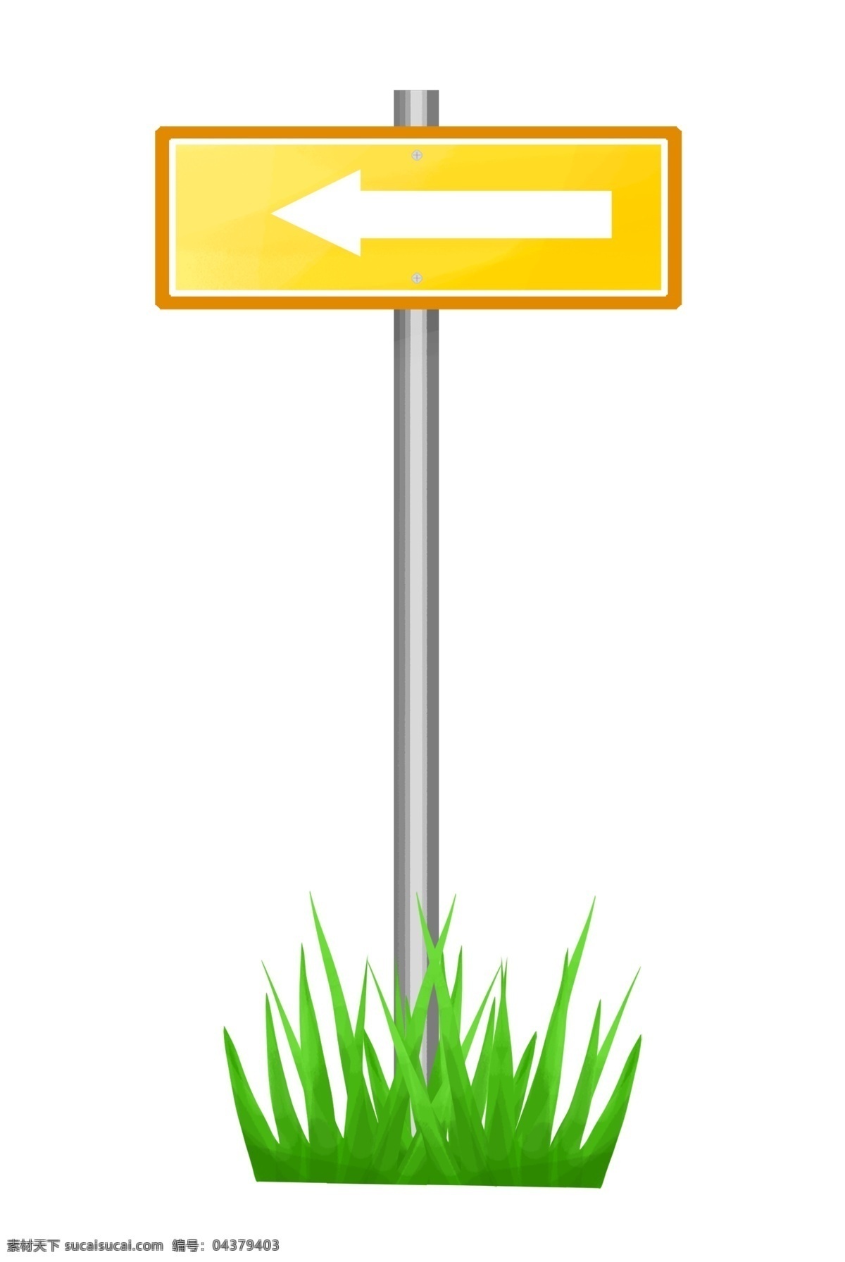卡通 手绘 箭头 指示 指路牌 插画 指示牌 交通设施 导示 辩分方向 不锈钢 面板 纹理 矩形结构 黄色 白色 红色
