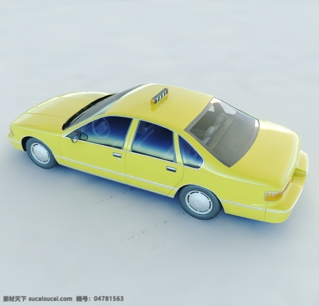 的士 出租车 车辆 车模型 交通模型 vray模型 高品质模型 室内模型 3d设计 max