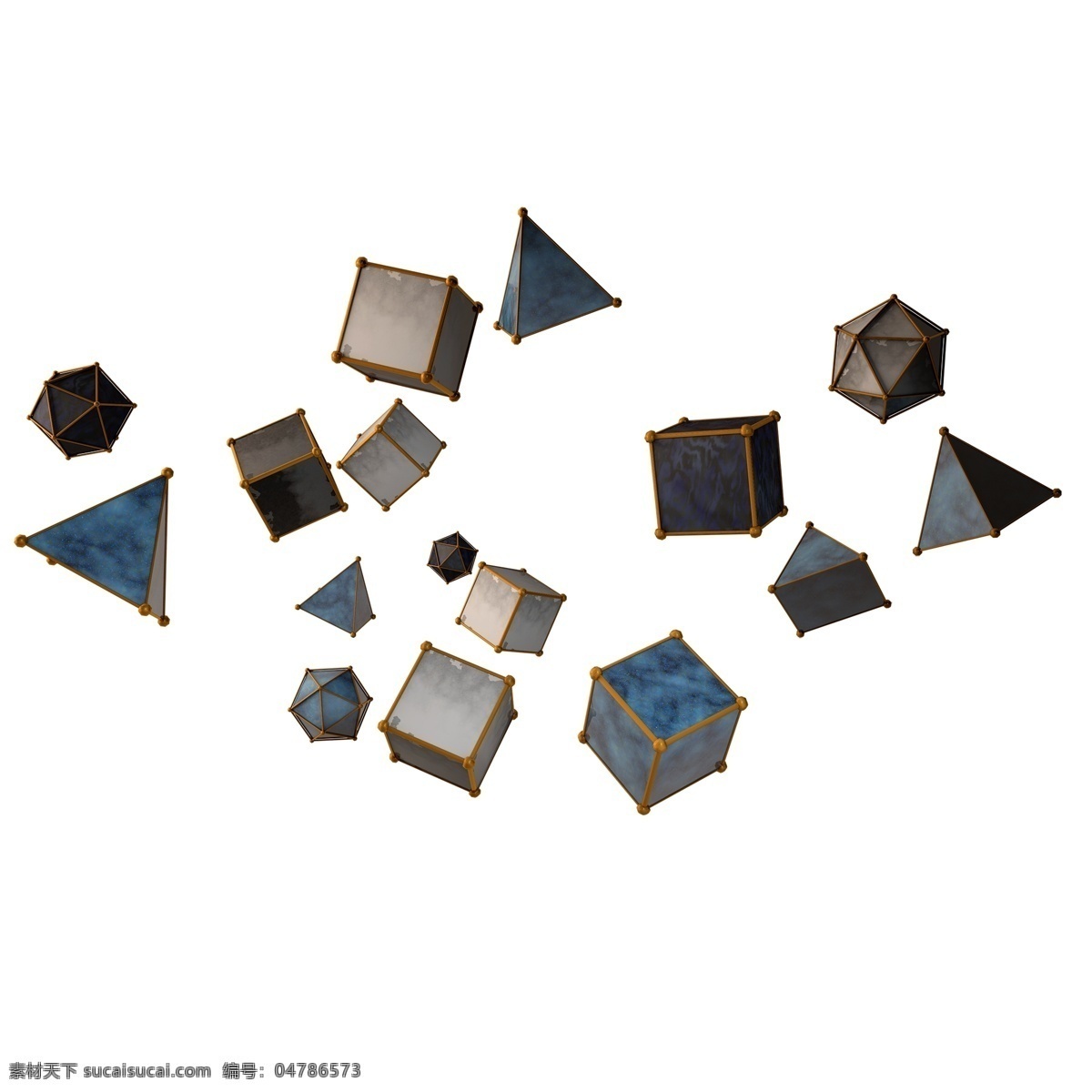 c4d 质感 几何 形状 电商 氛围 装饰 漂浮 元素 大理石 几何形状 立方体 电商氛围 漂浮元素 几何3d元素 角锥 高端宝石