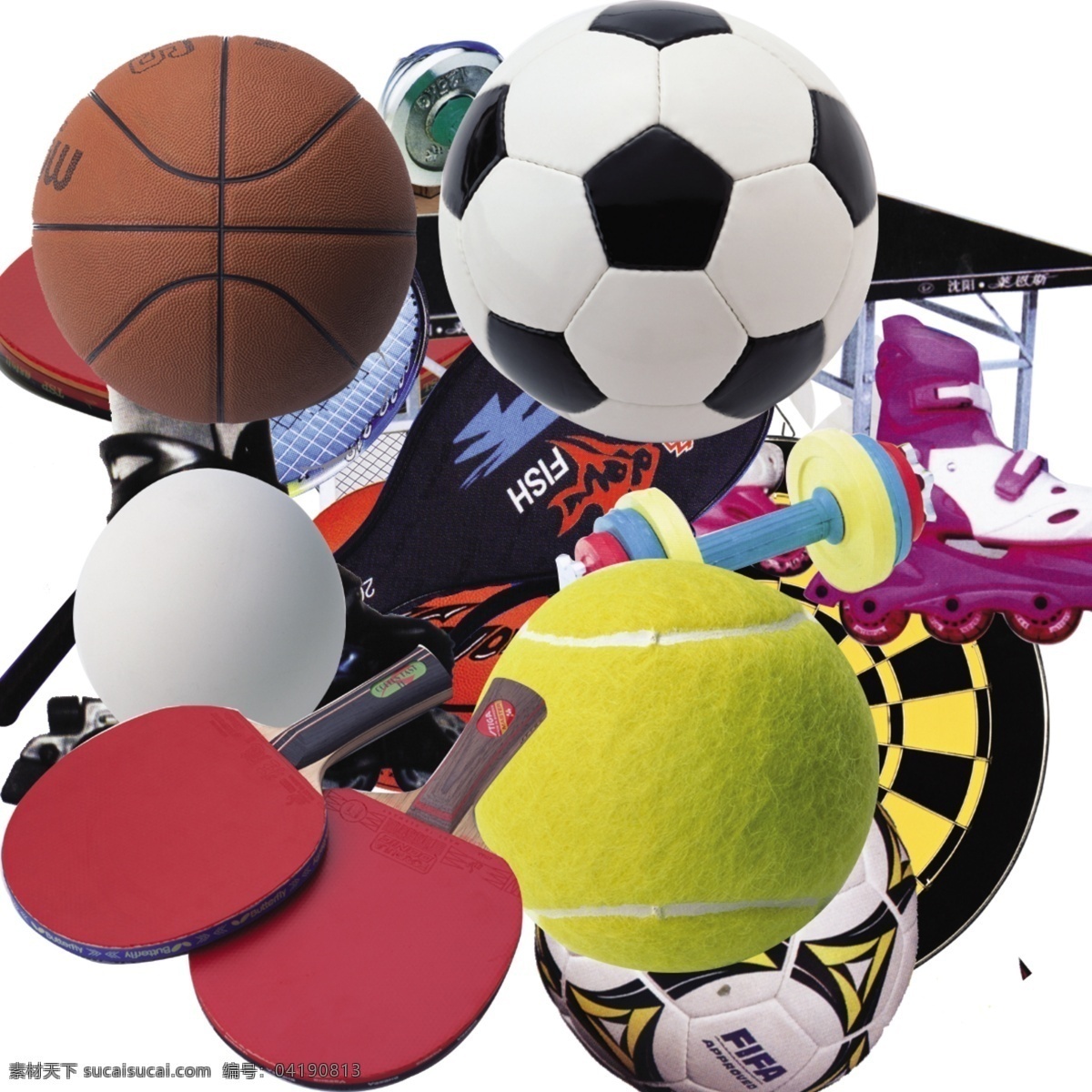 体育用品 足球 篮球 国外广告设计 广告设计模板 源文件