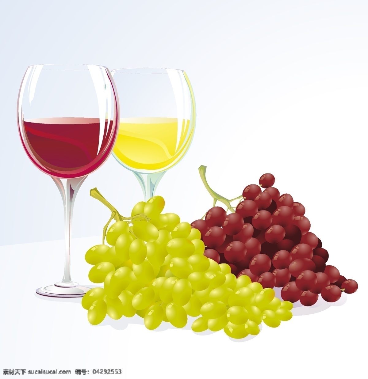 葡萄 葡萄酒 载体 材料 玻璃 眼镜 果 水果酒 向量 材料的葡萄 矢量图 其他矢量图
