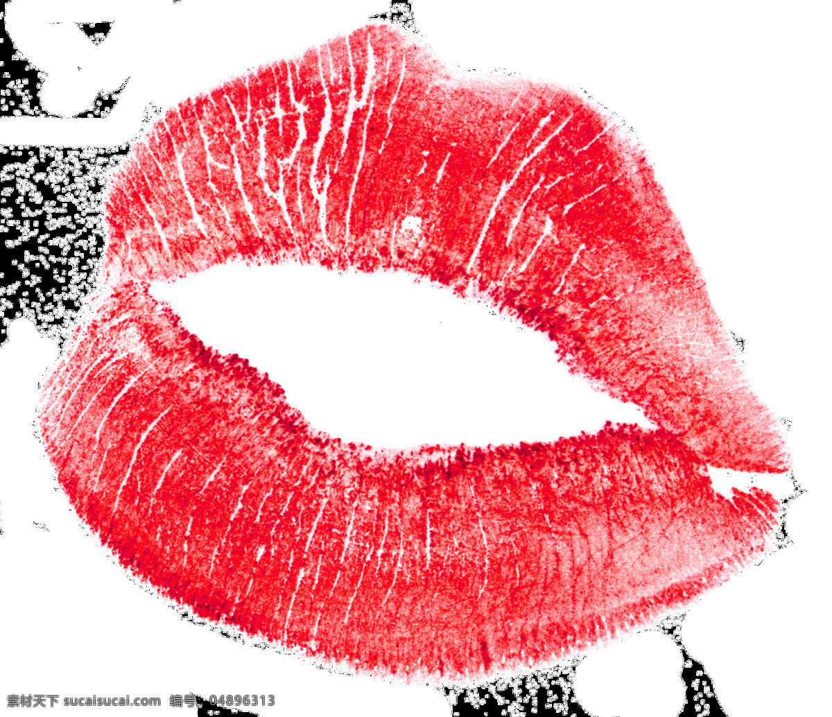 性感 嘴唇 卡通 透明 红色 唇印 透明素材 装饰 设计素材 淘宝素材 海报设计装饰 装饰图案