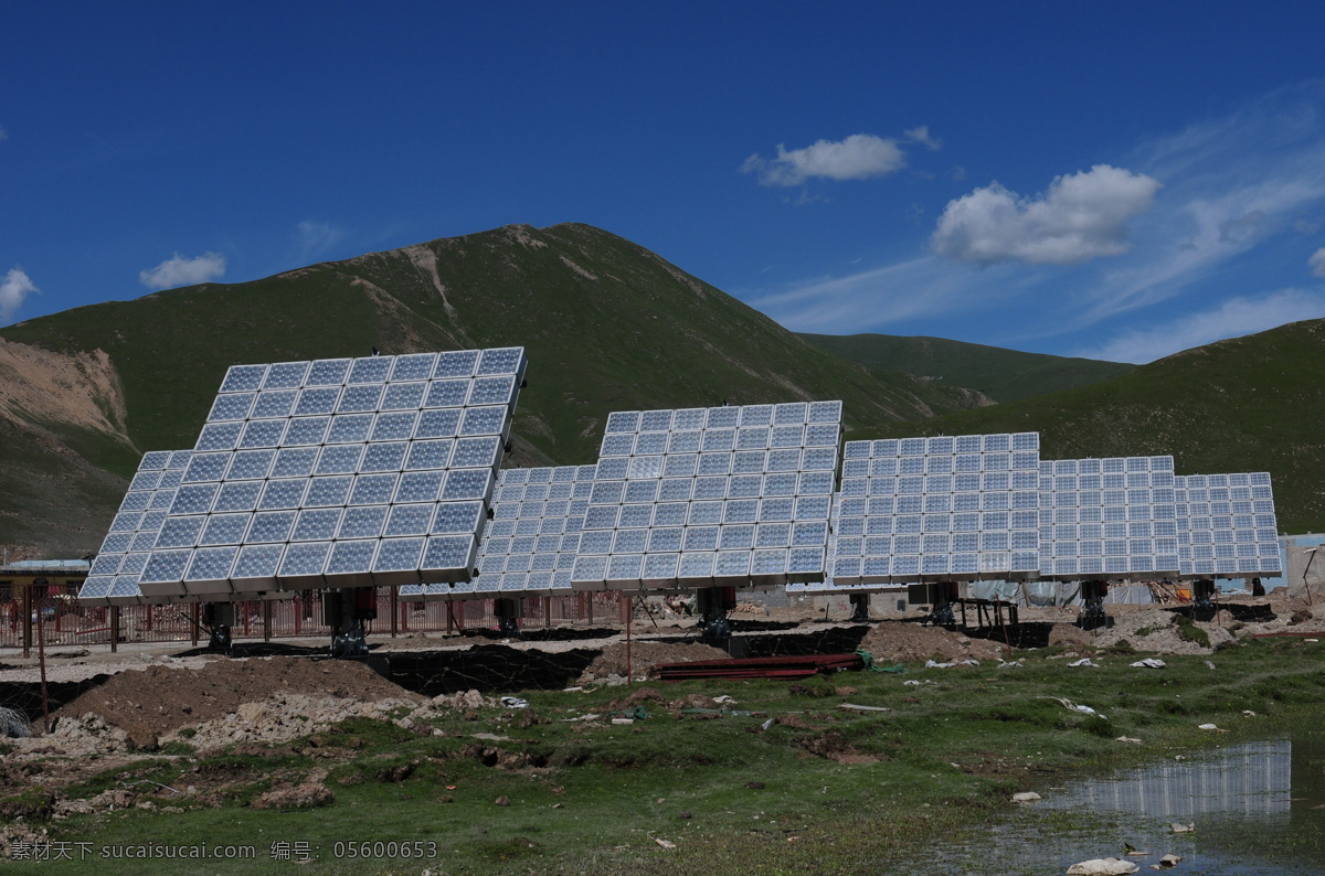 电站 工业生产 光伏 绿色能源 太阳能 现代科技 光伏电站 电池板 再生能源 矢量图 日常生活