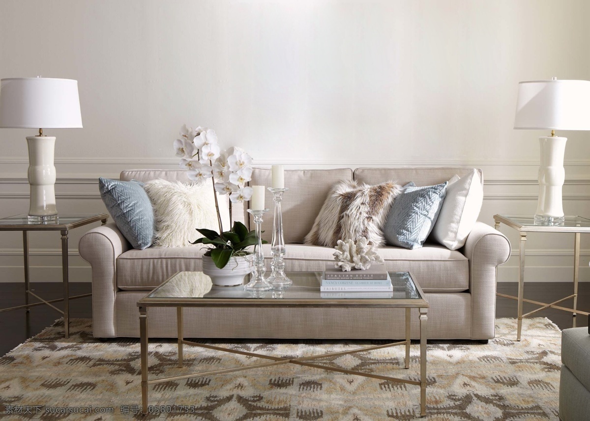 布艺沙发 沙发大图 家具 茶几 灰色沙发 休闲沙发 高清沙发图片 米色沙发 家具系列 环境设计 效果图