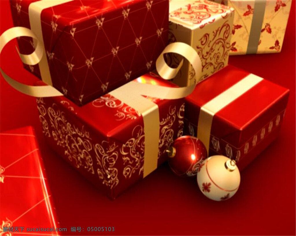 浪漫 圣诞节 礼盒 装饰 圣诞 节日 庆祝 动画