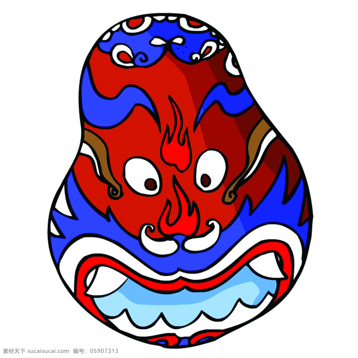大 嘴巴 脸谱 传统素材 脸谱图片 大嘴巴脸谱 京剧脸谱 古代脸谱图片 隋朝 人物 文化艺术
