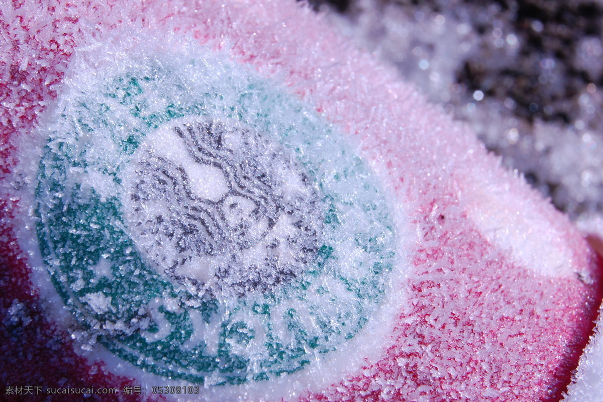 杯子 冰雪 冬天 寒冷 咖啡 垃圾 摄影图库 生活百科 结 霜 结霜的杯子 纸杯 星巴克 starbucks 饮料 霜冻 遗弃 生活素材 矢量图 日常生活