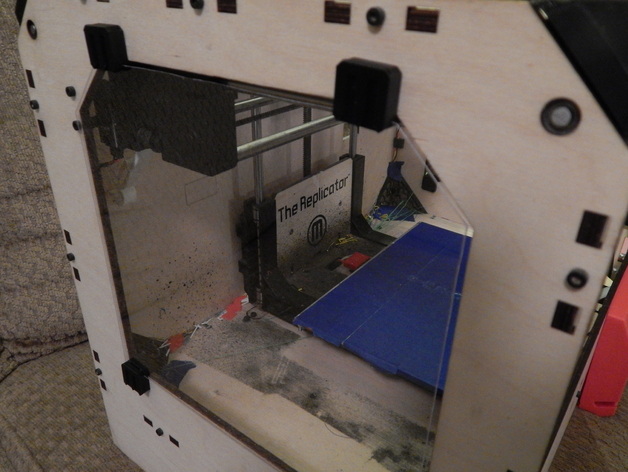 复制1窗夹 3d打印模型 3d 打印 模型 丙烯酸 makerbot 升级 窗口 复制 复制1个部分 复制1升级 窗夹 stl 灰色