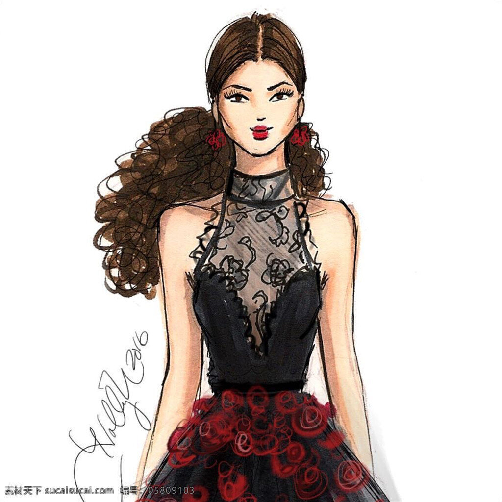 时尚 花朵 连衣裙 设计图 衬衫 短裙 服装效果图 黑色女装 花朵连衣裙 婚纱 婚纱jpg 礼服 手绘婚纱 手绘效果图 无袖女装