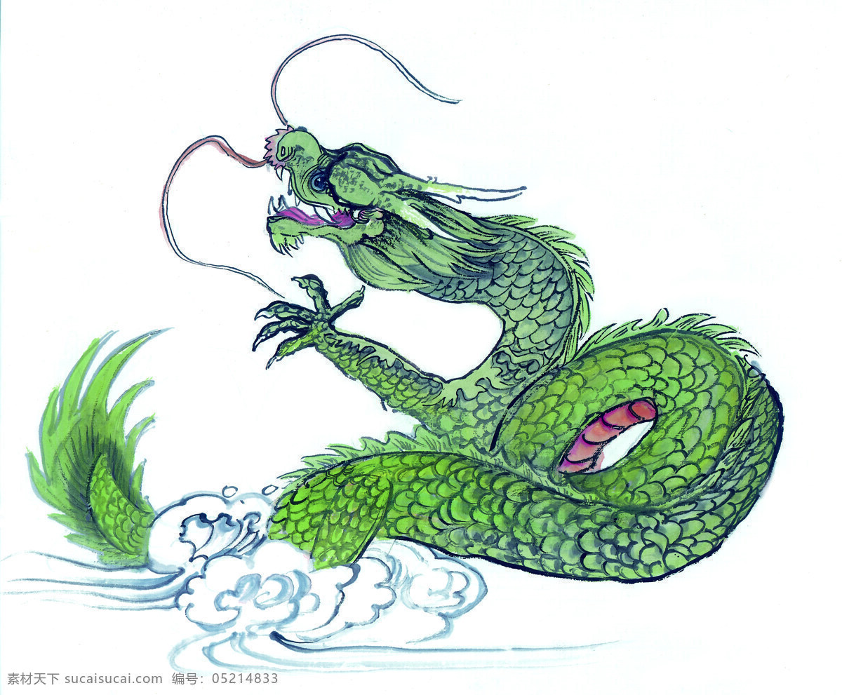 中华 艺术 绘画 古画 动物 龙 中国 古代 传统绘画艺术 美术绘画 名画欣赏 水彩画 水墨画 文化艺术
