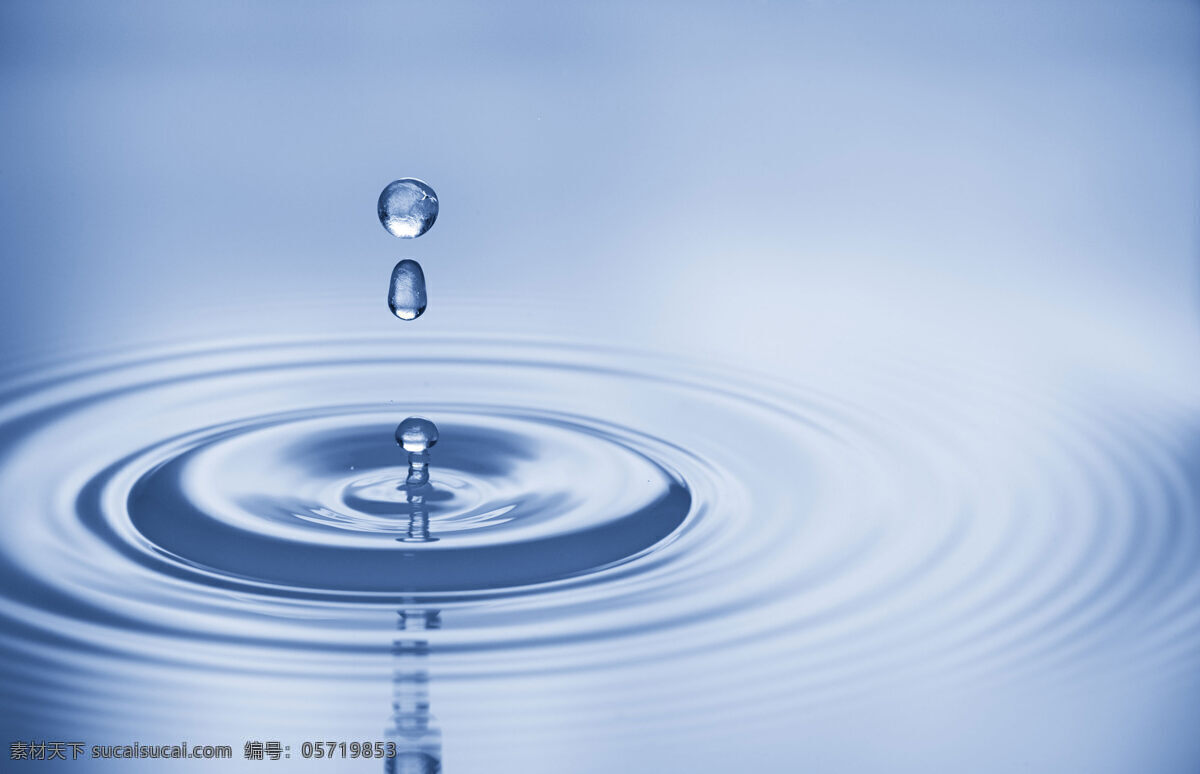 水滴 波纹 滴水 清水 水花 水面 水纹 瞬间 美丽自然 自然风景 自然景观 psd源文件
