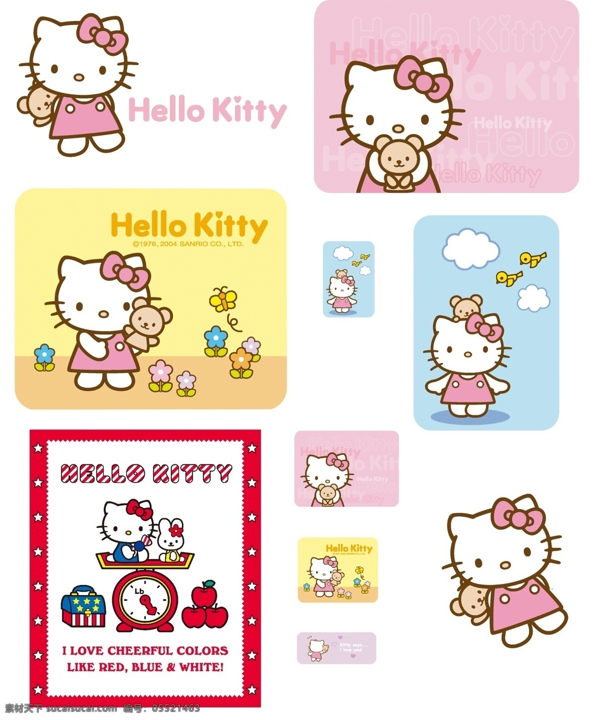 hello kitty 猫 卡通 粉红猫 动漫动画 动漫人物