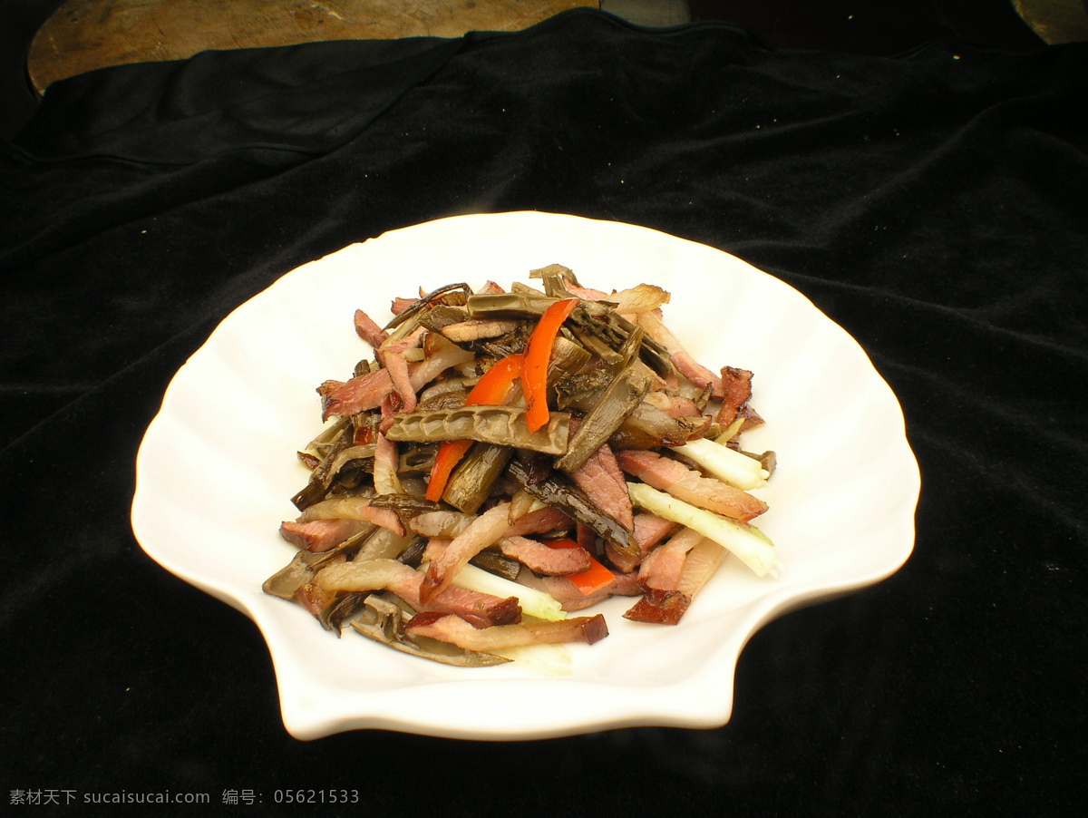 野笋炒腊肉 美食 传统美食 餐饮美食 高清菜谱用图