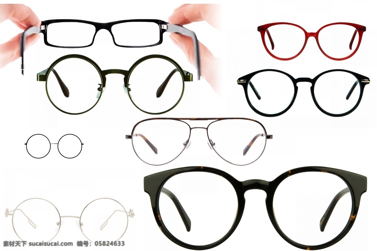 光学眼镜 眼镜架 眼镜设计 太阳镜