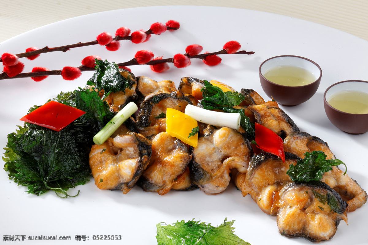 紫苏焗海鳝 餐饮 传统 美食 菜 传统美食 餐饮美食
