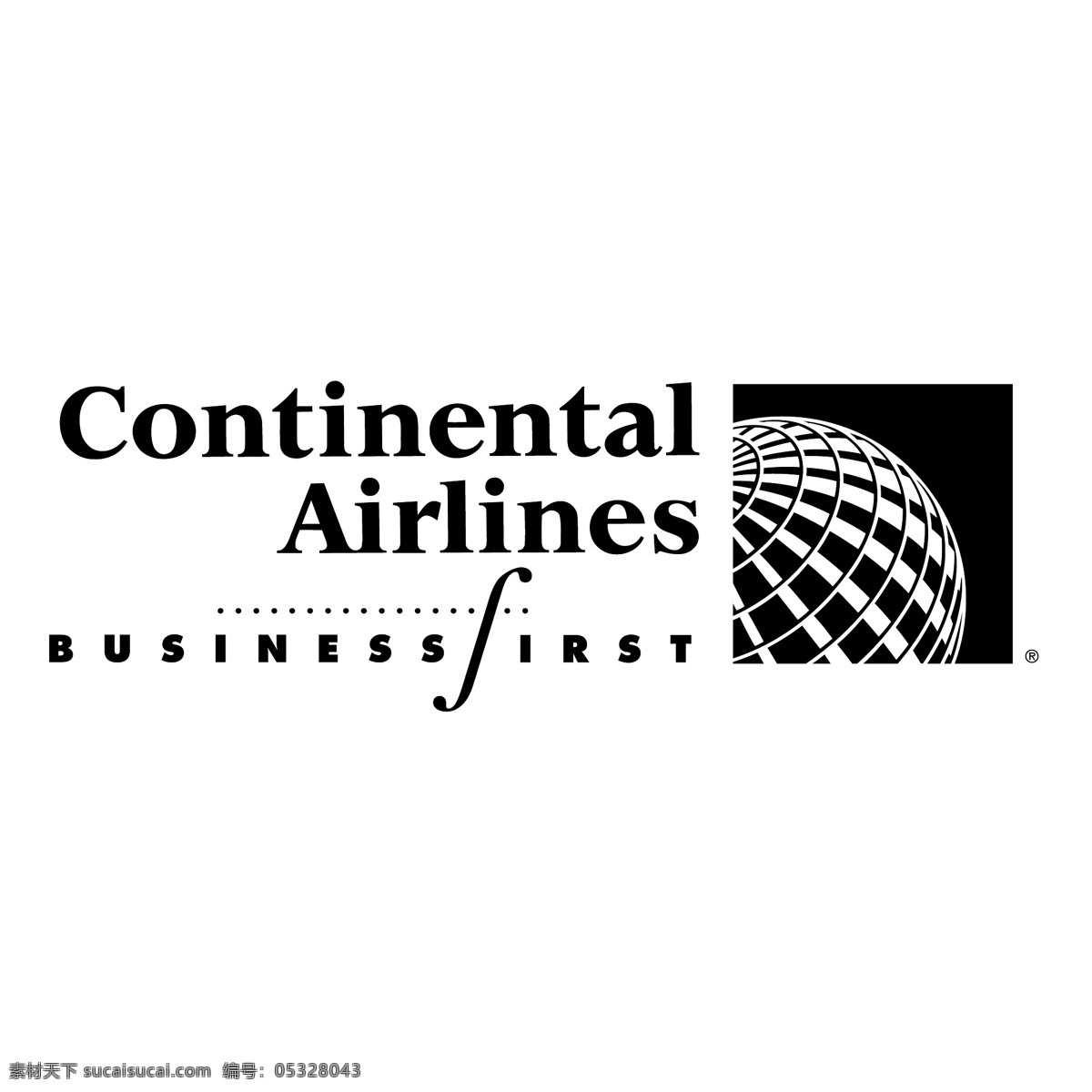大陆航空公司 商务 头等舱 免费 标志 psd源文件 logo设计