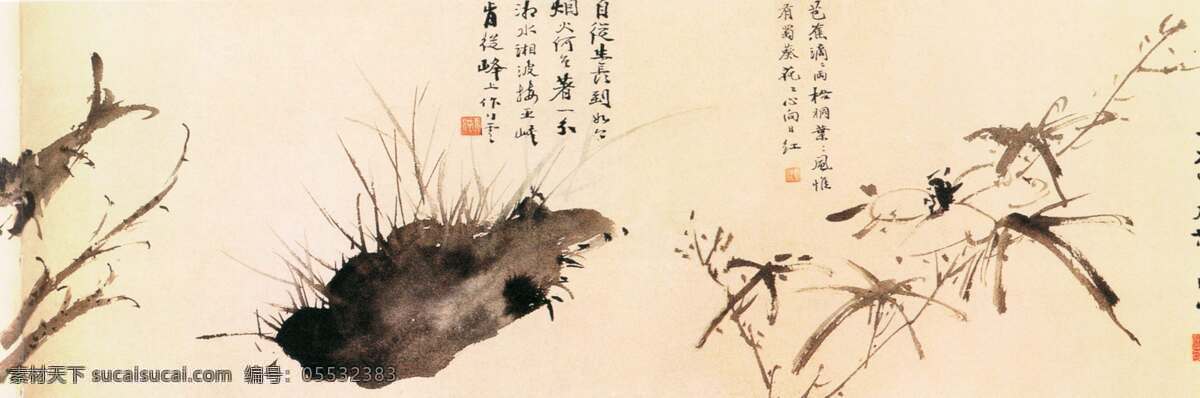 装饰画 背景 国画 油画 手绘 插画 无框画 底纹背景 彩绘 素描 中国风 书画文字 文化艺术