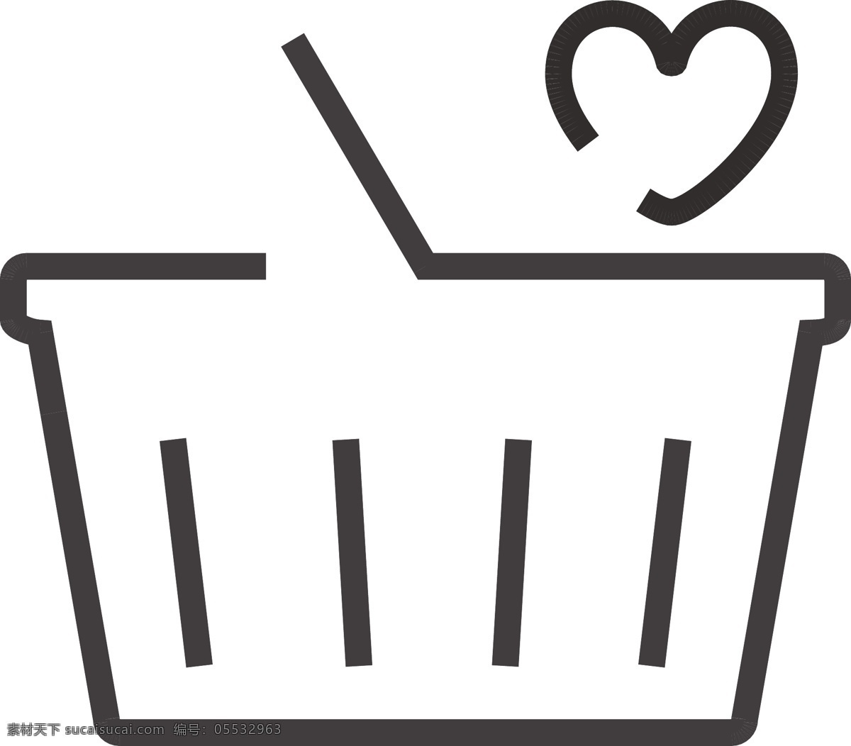 篮子 最小 图标 白色