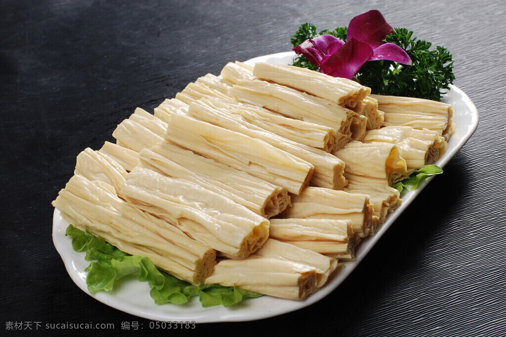 腐竹 碗 摄影图 高清图 盘子 花 餐饮美食 食物原料