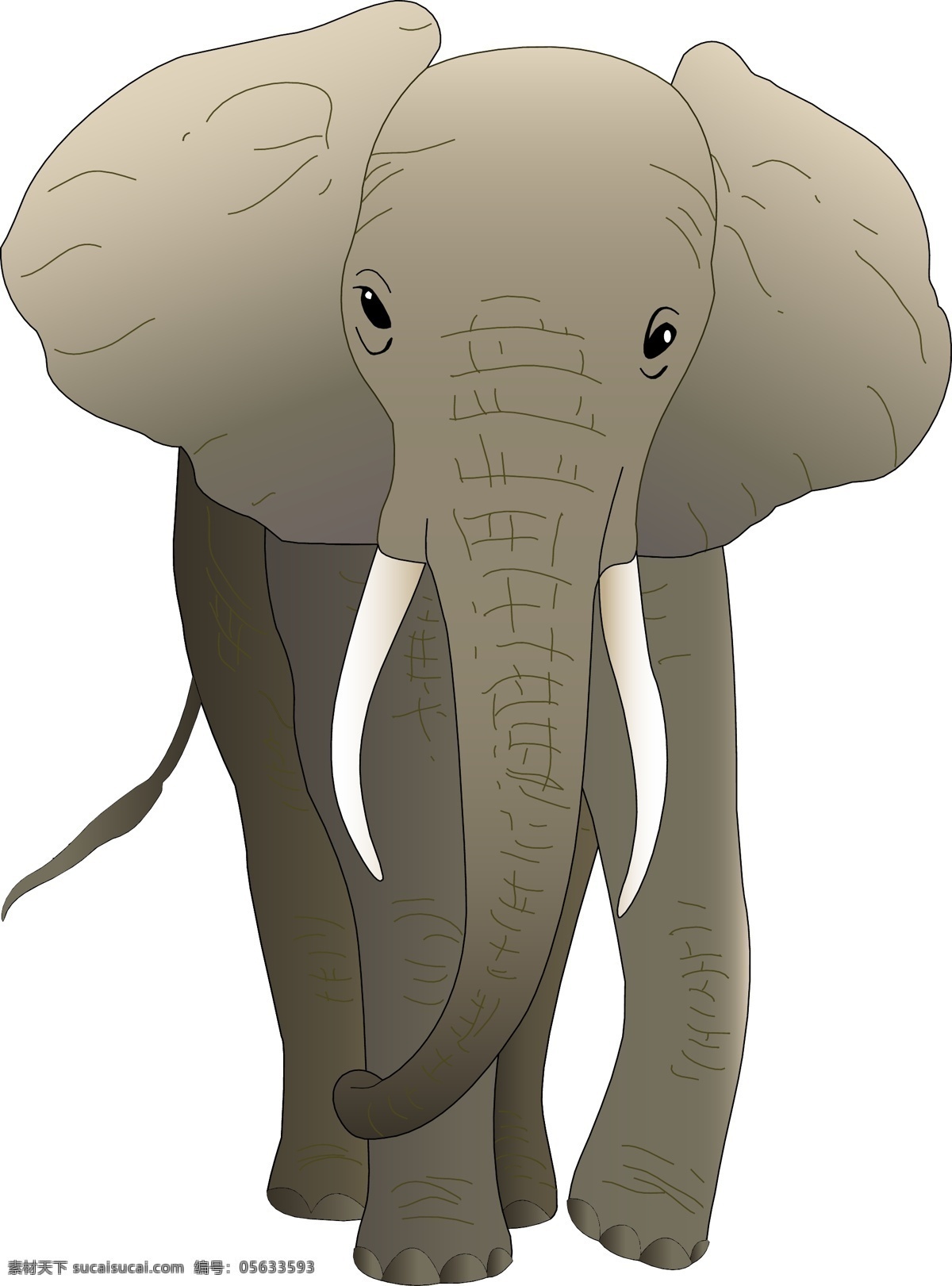 大象矢量图 大象 矢量图 动物 生物世界 野生动物
