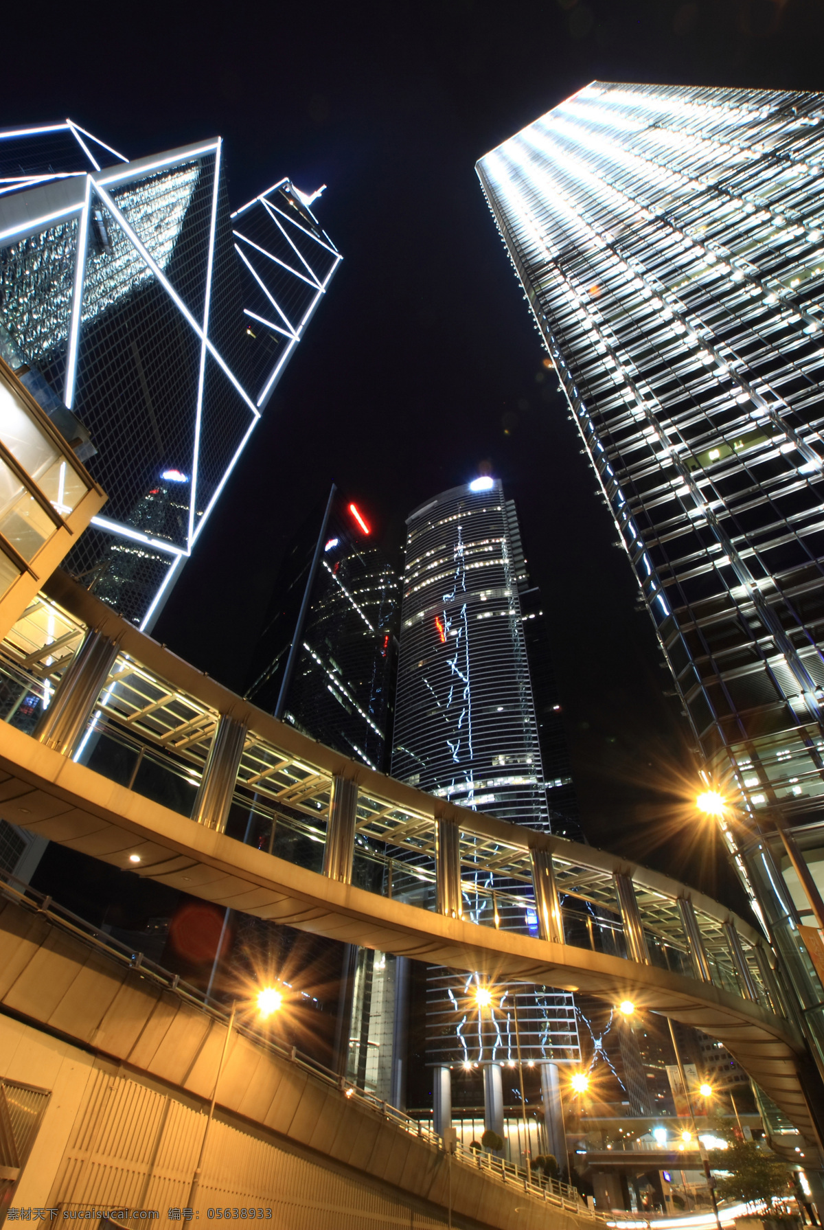 繁华 都市 城市 大厦 夜景 建筑 香港 城市风光 环境家居
