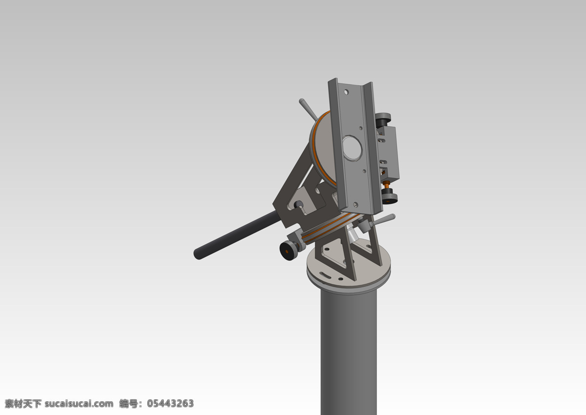 望远镜 3d模型素材 其他3d模型