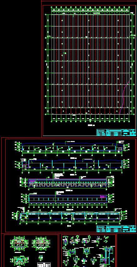cad cad设计图 钢构 钢结构 工程 桁架 建筑 施工图 源文件 钢结构工程 屋面布置总图 网架 节点 轻钢 西部 石材 城 图 施工图纸 dwg cad素材 室内图纸