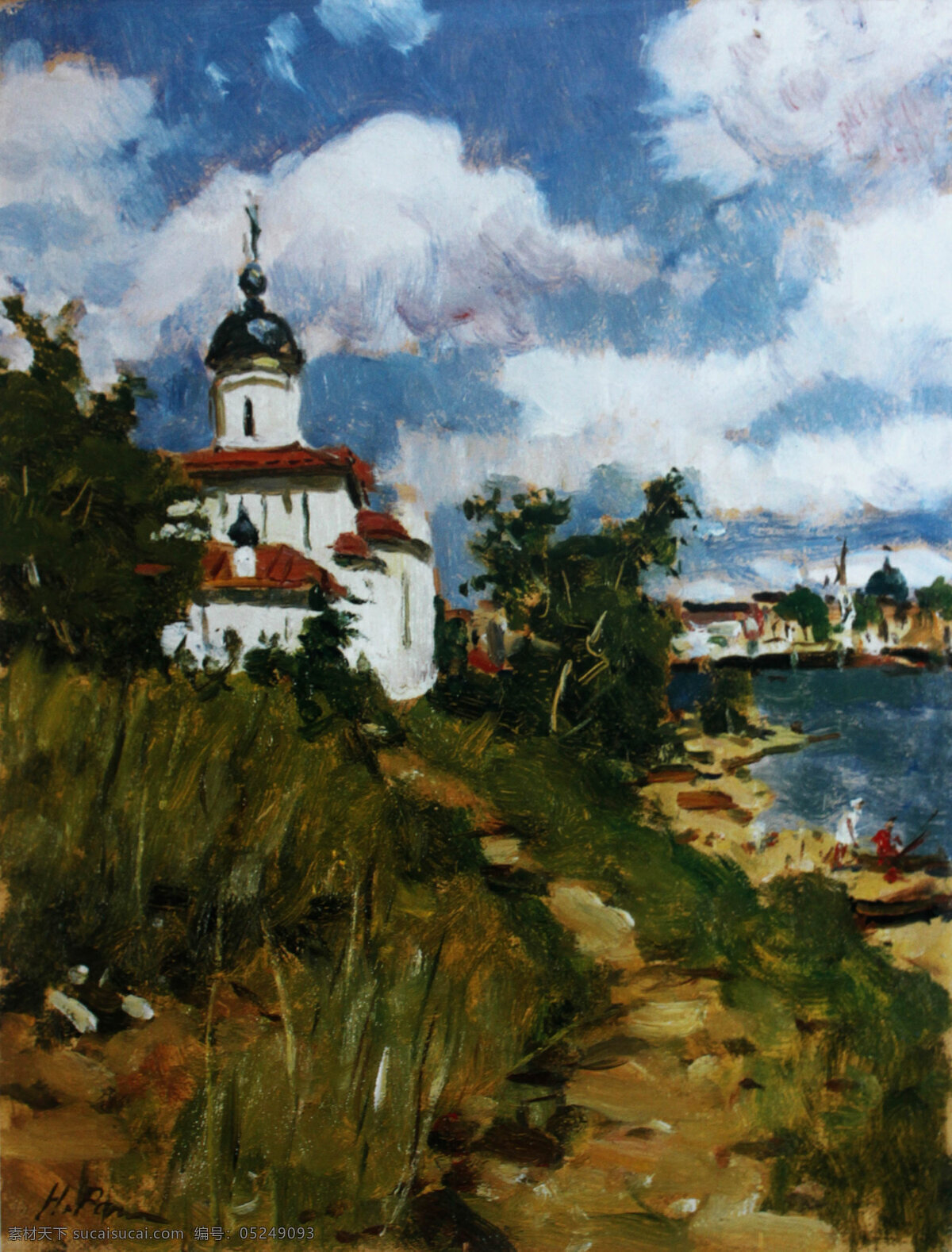 风景 油画 写生 绘画艺术 油画写生 油画风景写生 风景油画 装饰画 书画文字 文化艺术