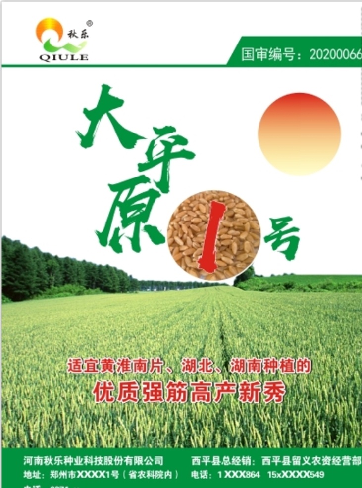 秋 乐 玉米 种子 农业 化肥 宣传单 海报 小麦 玉米种子 农业宣传单