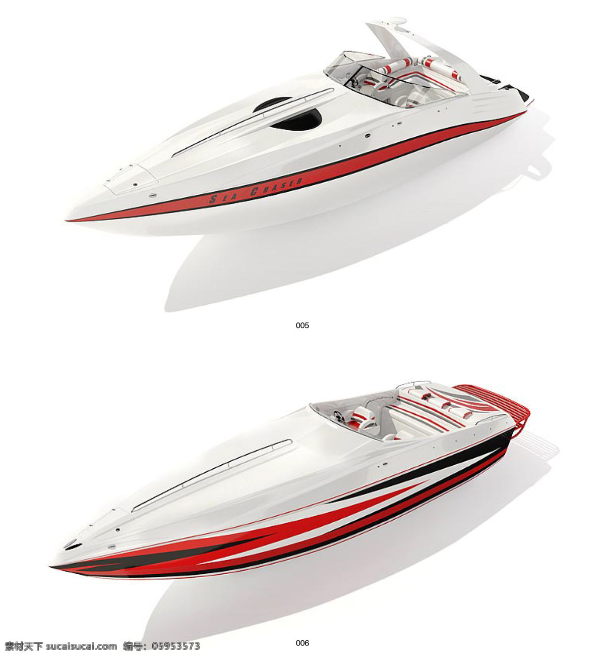 交通工具 船 快艇 模型 船模型 3d设计 max 室外模型 水上模型 汽艇 白色