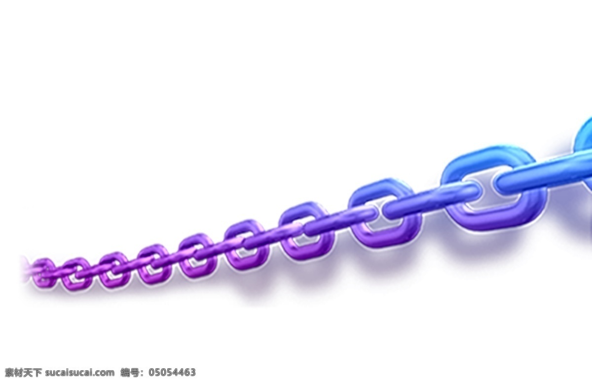 蓝紫色链子 蓝紫色 链子 铁链
