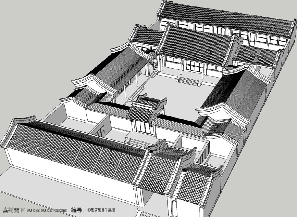 典型四合院 古建设计 精品 配景 su 原创 skp 布局 设施 草图大师 创意艺术欣赏 时代 装饰家具 城市设计 google sketchup 3d模型 建筑 模型 skp模型 3d设计模型 源文件 景观 渲染 动画 文化艺术 三维模型设计 其他模型