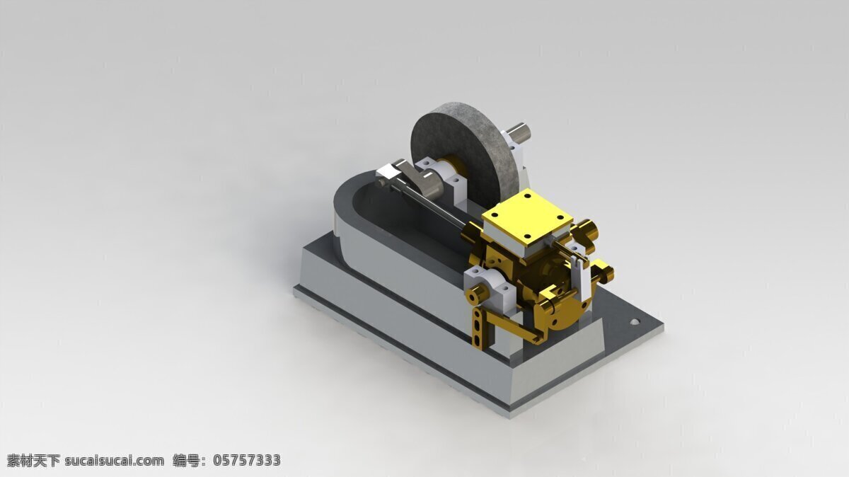 摆动 气缸 发动机 3d模型素材 其他3d模型